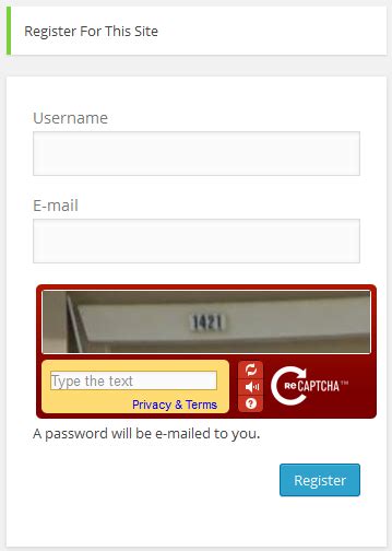 Интеграция captcha в форму