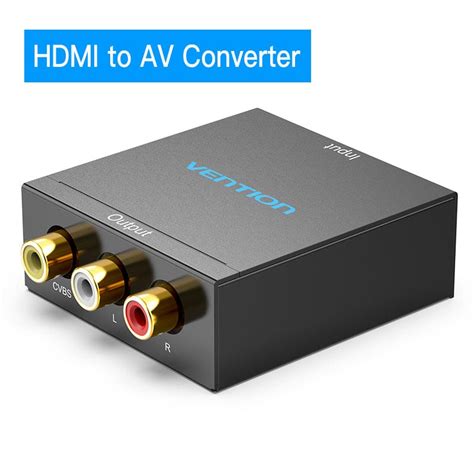 Использование адаптера HDMI to RCA