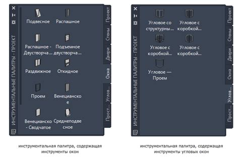 Использование встроенных инструментов для создания окон