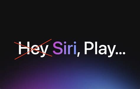 Использование голосовой команды "Siri"