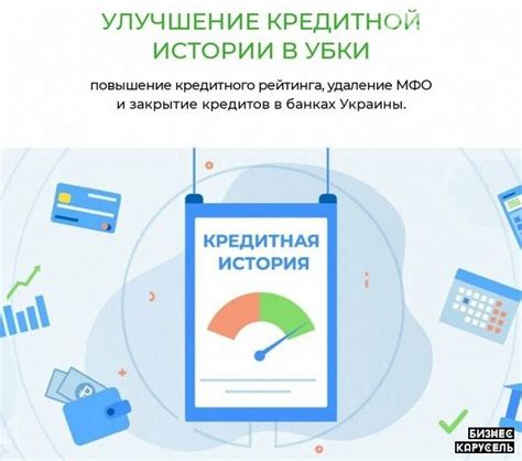 Использование кредитов для улучшения кредитной истории