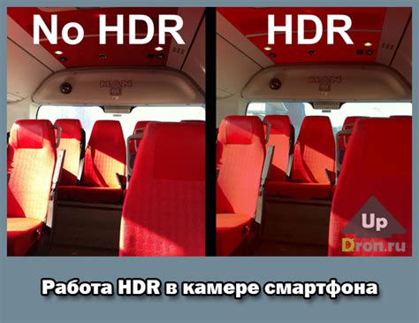 Использование режимов HDR и Панорама