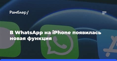 Использование собственных стикеров в WhatsApp на iPhone