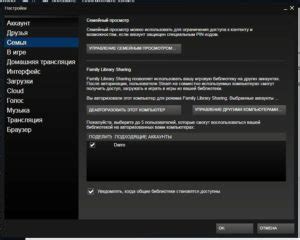 Использование стандартных опций Steam