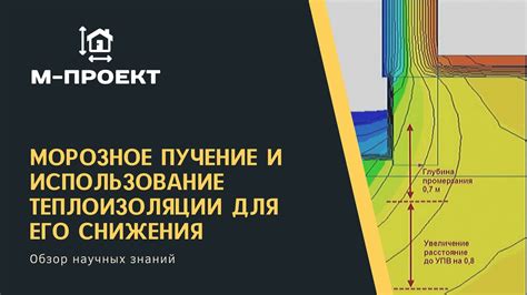 Использование теплоизоляции для сохранения тепла