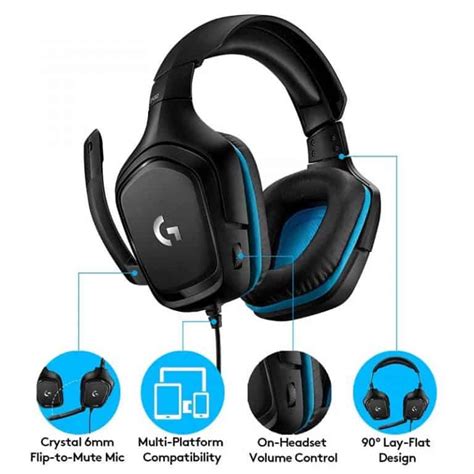 Использование функции эффекта голоса микрофона Logitech G432