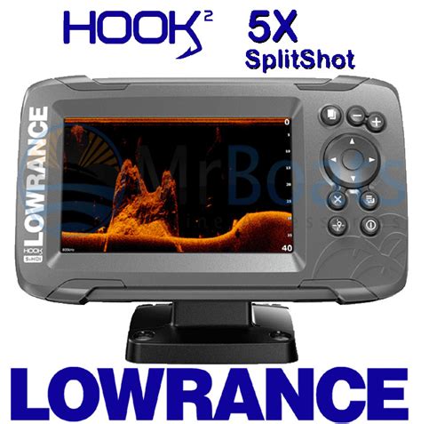 Использование функции DownScan в эхолоте Lowrance Hook2