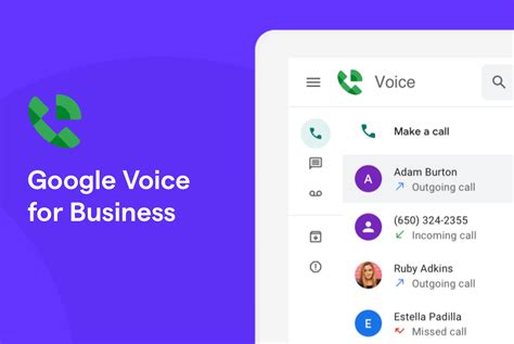 Использование Google Voice