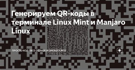 Использование QR кода на терминале