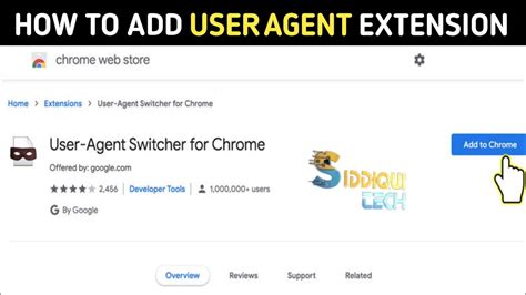 Использование User-Agent Switcher