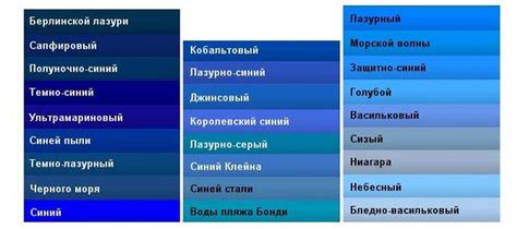 Используйте разные оттенки синего для различных глубин воды