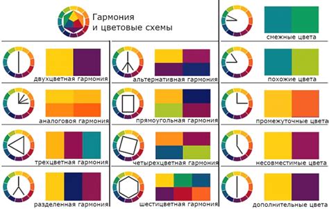 Используйте сочетания цветовых элементов