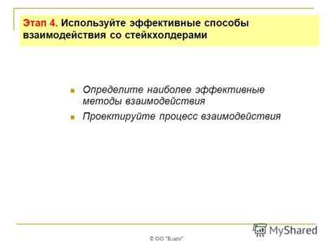 Используйте эффективные способы