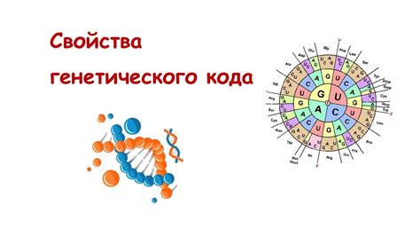 Исследование генетического кода