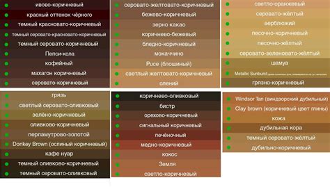 Источники коричневого цвета