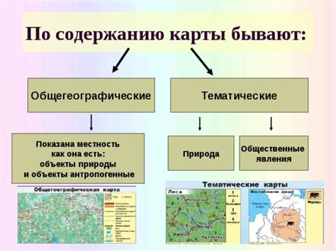 Какие бывают карты?