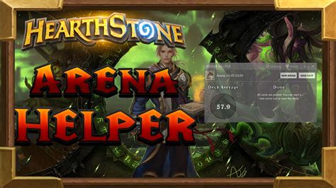 Какие карты поддерживает арена хелпер Hearthstone?