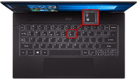 Как активировать клавиатуру на ноутбуке Acer