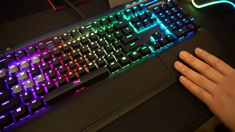 Как включить подсветку клавиатуры HyperX TM