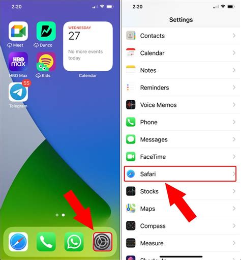 Как включить Safari на iPhone 11 после отключения