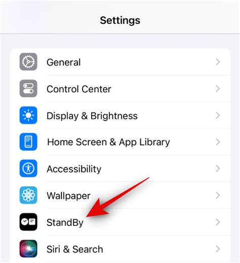 Как включить Standby iOS 17?