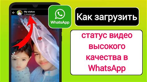 Как загрузить ролик в статус в WhatsApp через приложение?