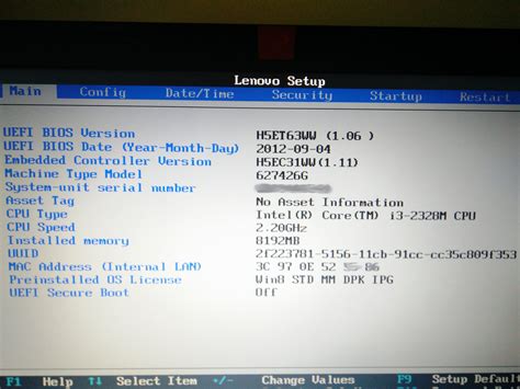 Как зайти в BIOS на Lenovo b590: полное руководство