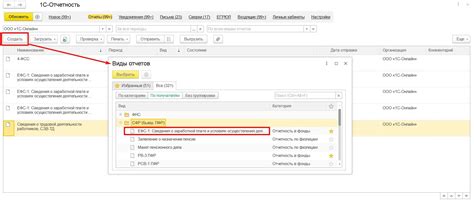 Как заполнить отчет ЕФС1 в 1С