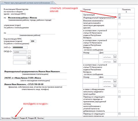 Как заполнять декларацию при таком виде работы ИП?