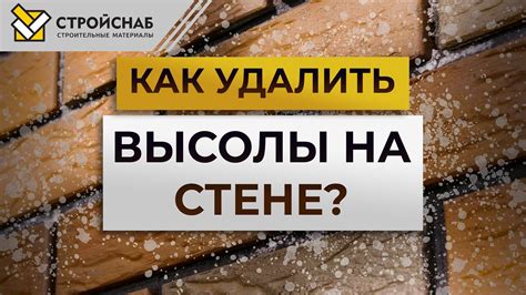 Как избавиться от высолов на кирпиче с помощью народных средств?