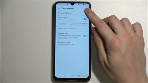 Как изменить время на Honor 9A