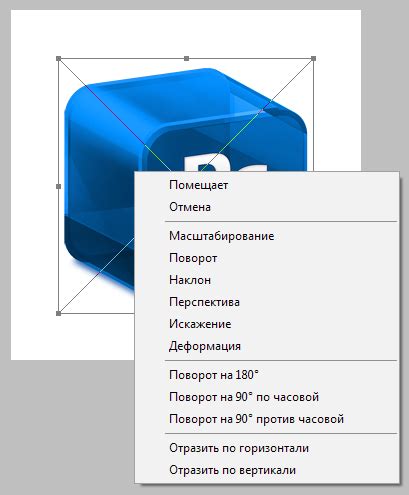 Как изменить размер и форму векторных объектов