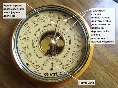 Как измеряется атмосферное давление с помощью барометра анероид