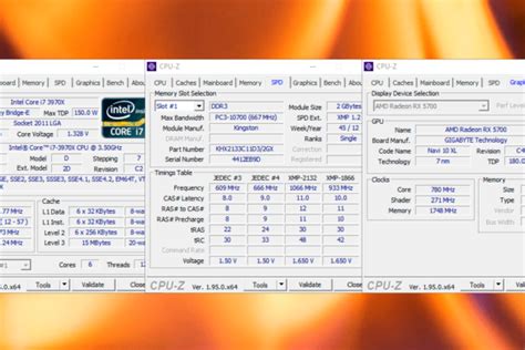 Как использовать CPU-Z для анализа системы