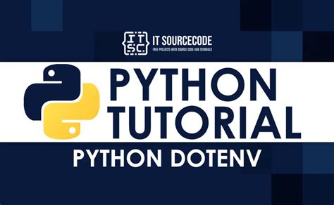 Как использовать Python dotenv в проекте