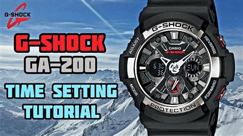 Как настроить дополнительные функции времени на Casio G-Shock GA-900