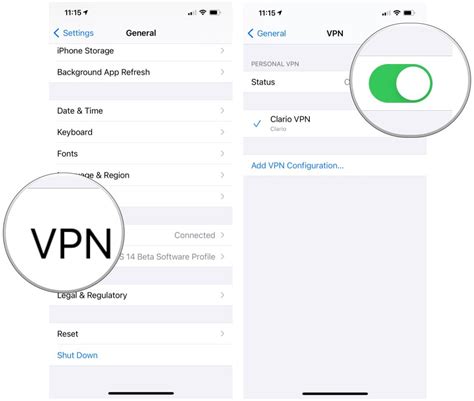 Как настроить VPN на iPhone?