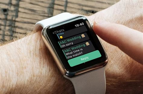 Как настроить WhatsApp на Apple Watch Series SE