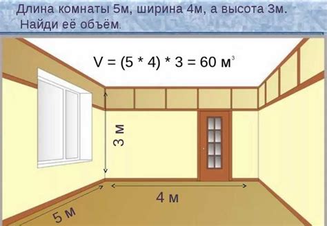 Как определить объем помещения