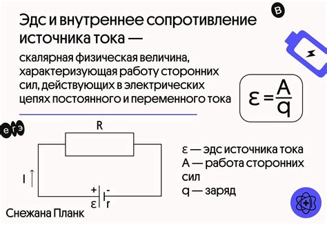 Как определить сопротивление источника ЭДС?