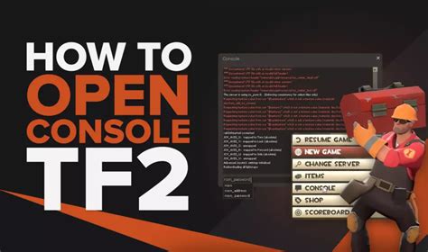 Как открыть консоль в TF2?