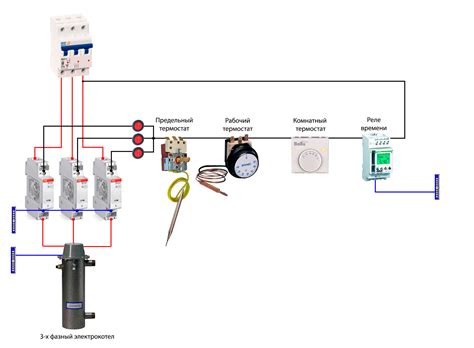 Как подключить реле температуры к системе отопления