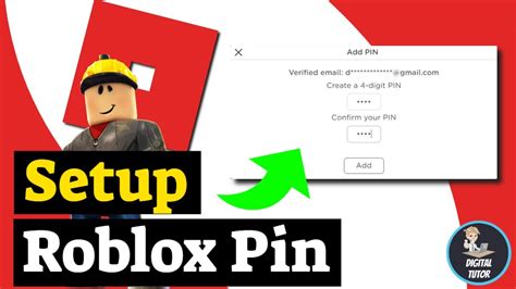 Как поменять Account pin на Roblox?