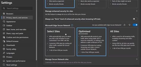 Как проверить работу VPN в Microsoft Edge на ПК