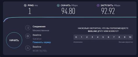 Как работает скорость интернета от сервера?