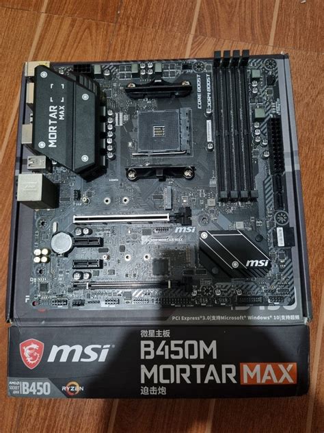 Как сбросить BIOS на материнской плате MSI B450 Mortar Max