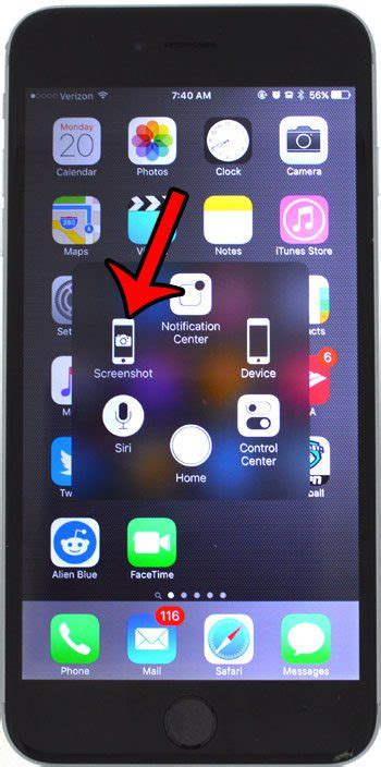Как сделать скриншот на iPhone 7 без работающей кнопки домой