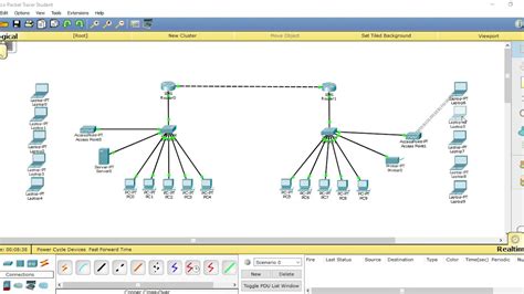 Как создать новый проект в Cisco Packet Tracer Student?