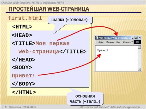 Как создать HTML файл