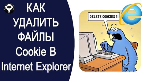 Как удалить cookie в Internet Explorer?